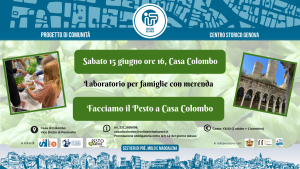 Facciamo il pesto a casa colombo!